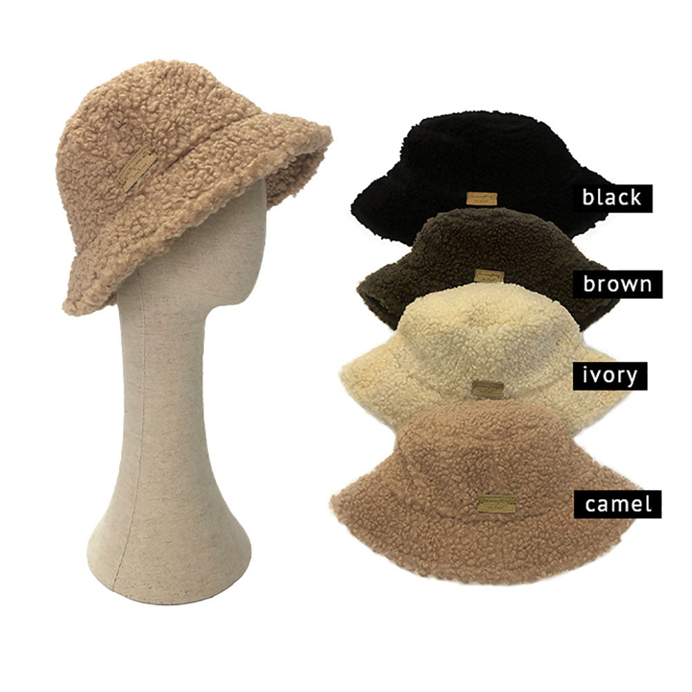 HATEGORY Sherpa Bucket Hat