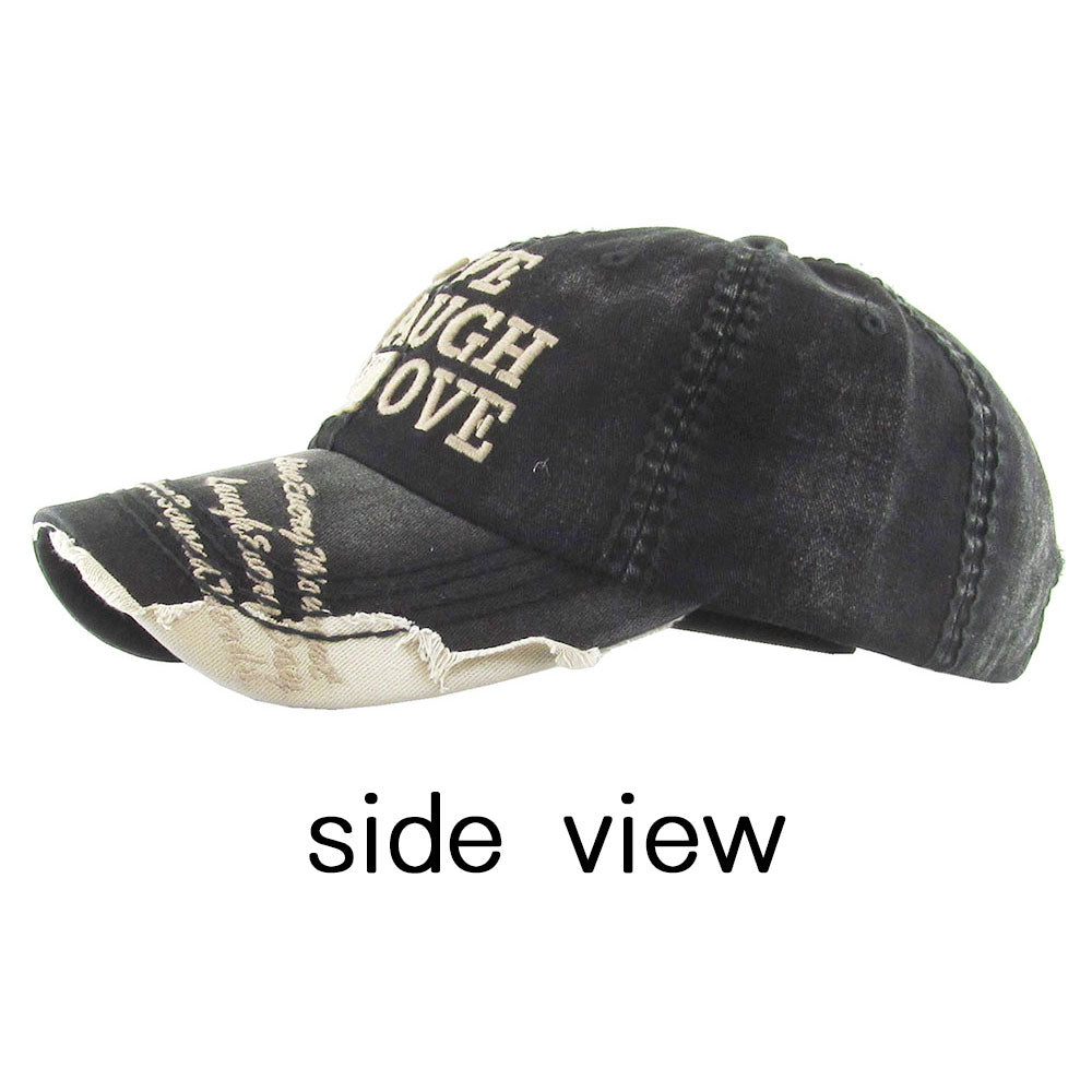 HATEGORY LIVE LAUGH LOVE Vintage Baseball Cap