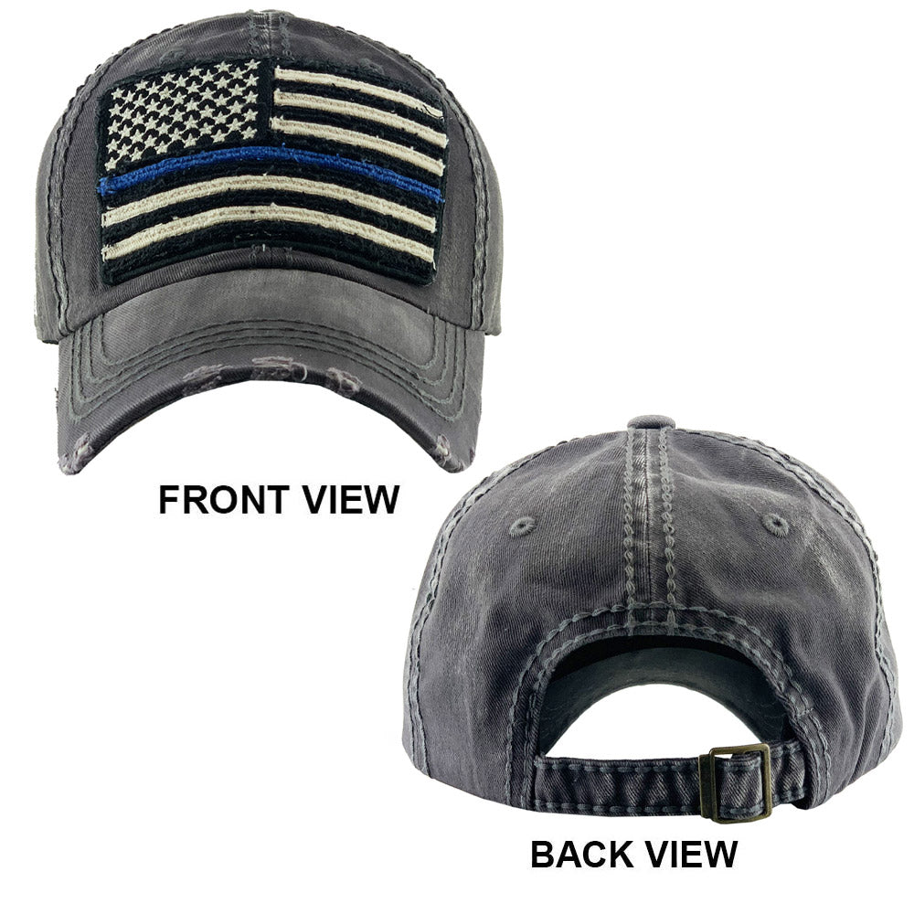 HATEGORY American USA Flag Vintage Baseball Cap