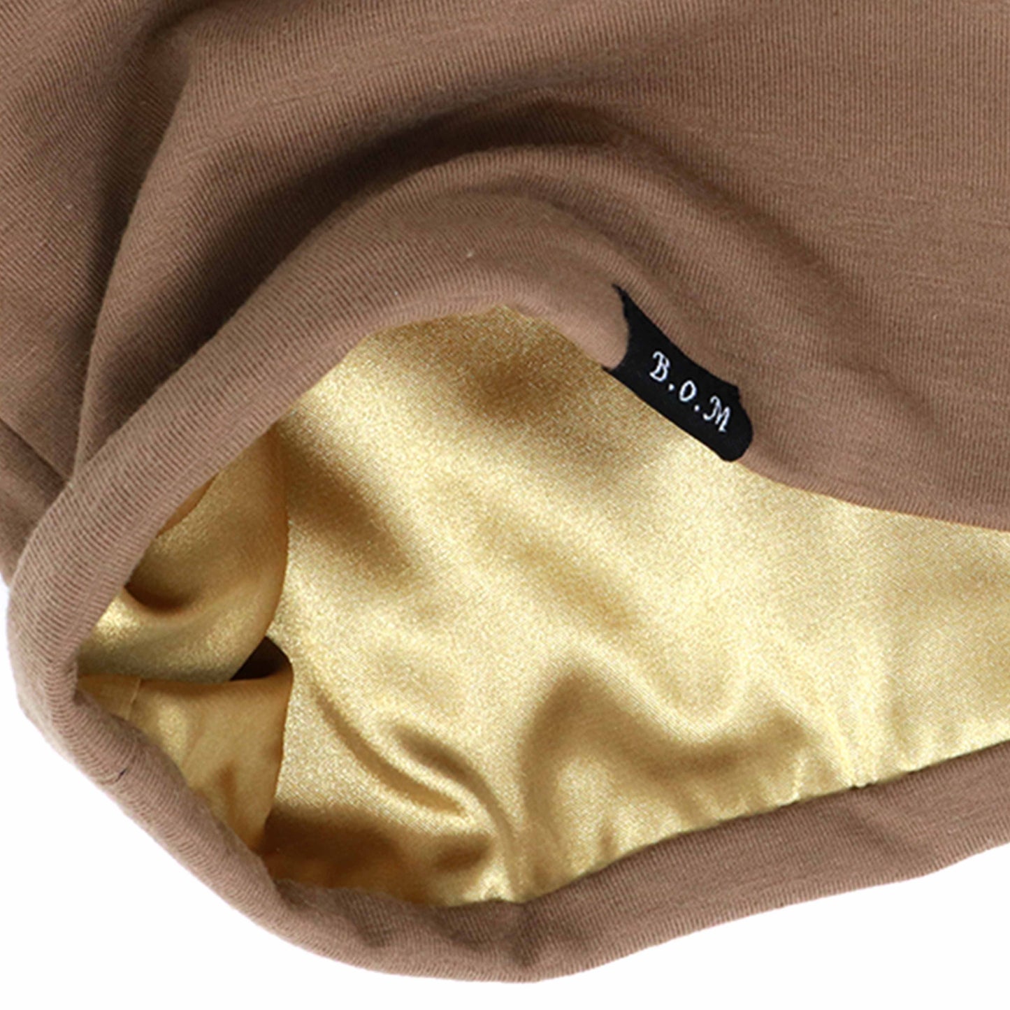 HATEGORY Solid Satin Lined Beanie Hat