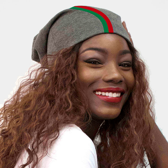 HATEGORY Solid Satin Lined Beanie Hat