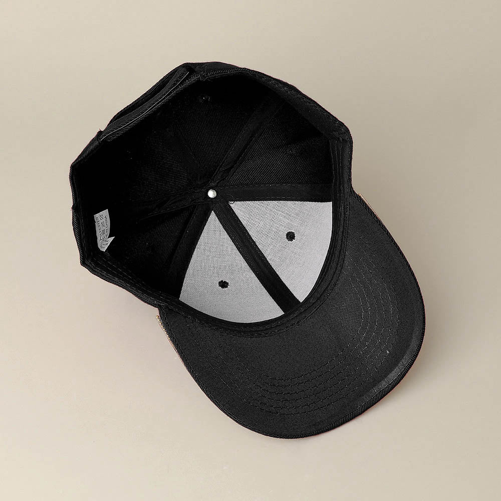 HATEGORY Bling Studded MAGA Message Accented Baseball Cap