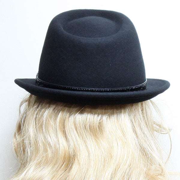 HATEGORY Vinyl Pamoa Wool Fedora