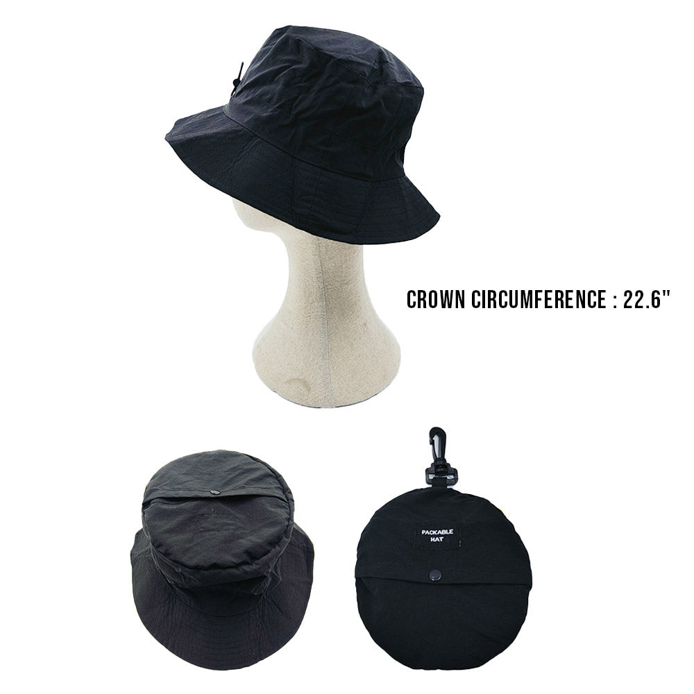 HATEGORY Packable Compact Outdoor Bucket Hat