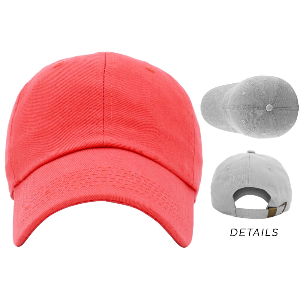 HATEGORY Solid Baseball Cap