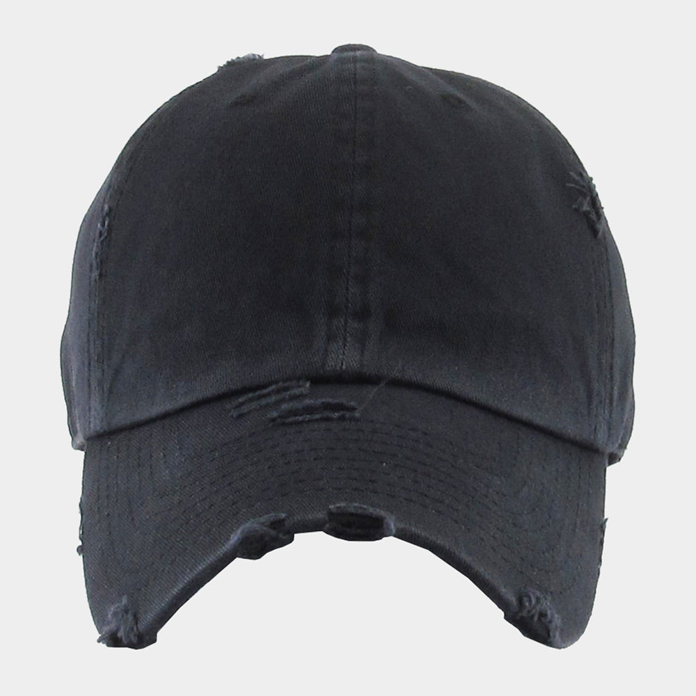 HATEGORY Solid Vintage Baseball Cap