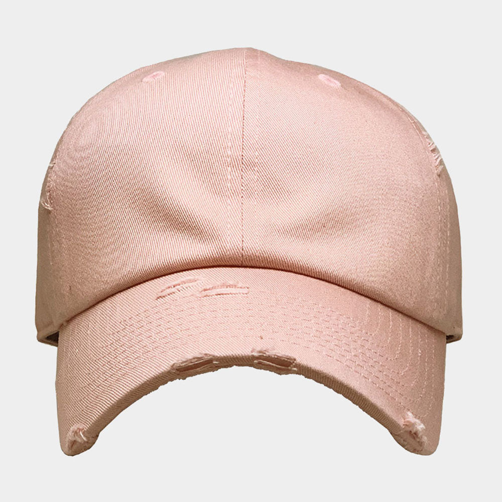 HATEGORY Plain Vintage Baseball Cap