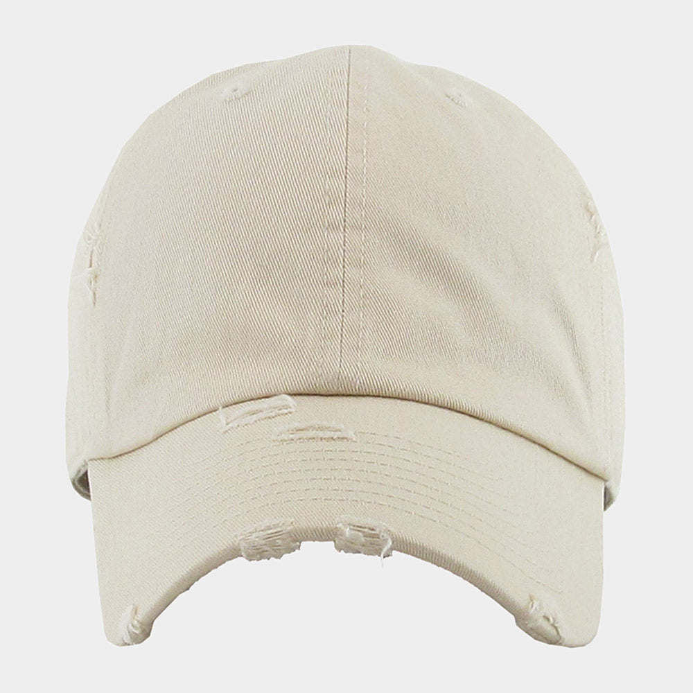 HATEGORY Solid Vintage Baseball Cap