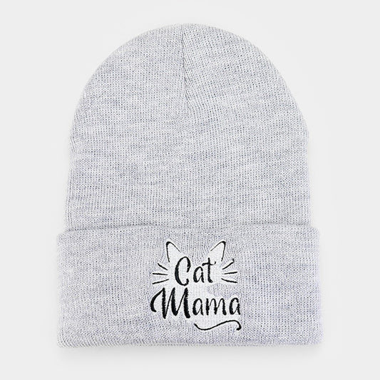 HATEGORY "Cat Mama" Beanie Hat