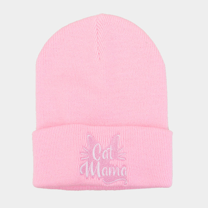 HATEGORY "Cat Mama" Beanie Hat