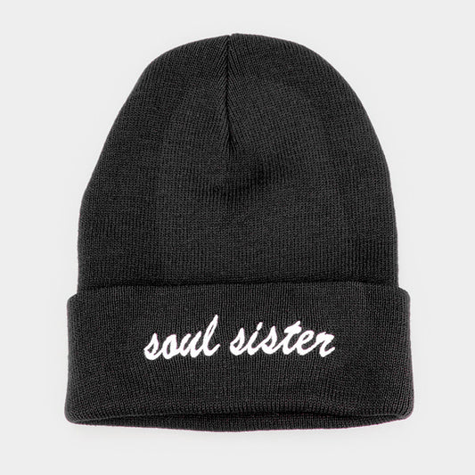 HATEGORY "Soul Sister" Soft Solid Color Beanie Hat
