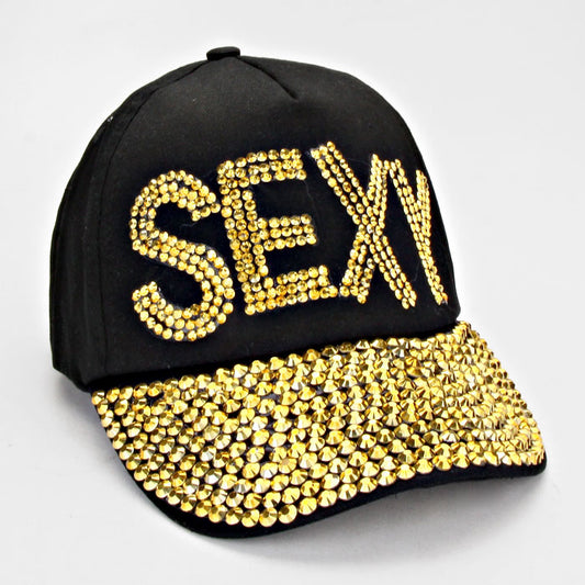 HATEGORY Sexy Blinged Fashion Cap