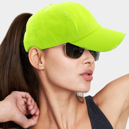 HATEGORY Vintage Ponytail Baseball Cap