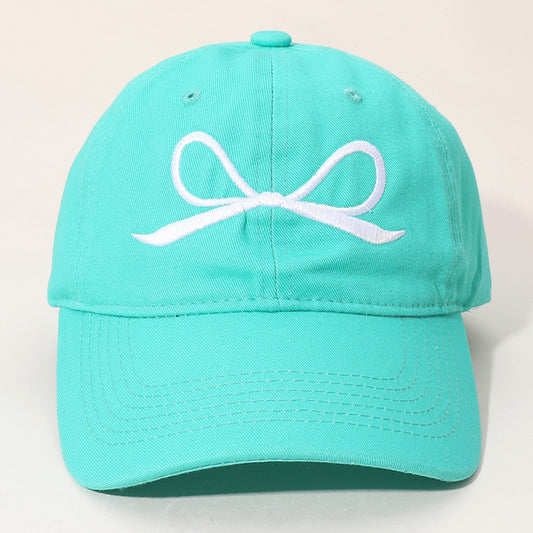 HATEGORY Ribbon Embroidered Baseball Cap