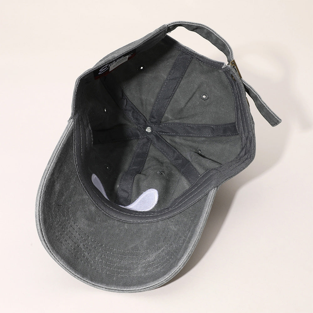 HATEGORY Ribbon Embroidered Baseball Cap