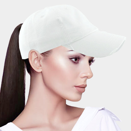 HATEGORY Vintage Ponytail Baseball Cap