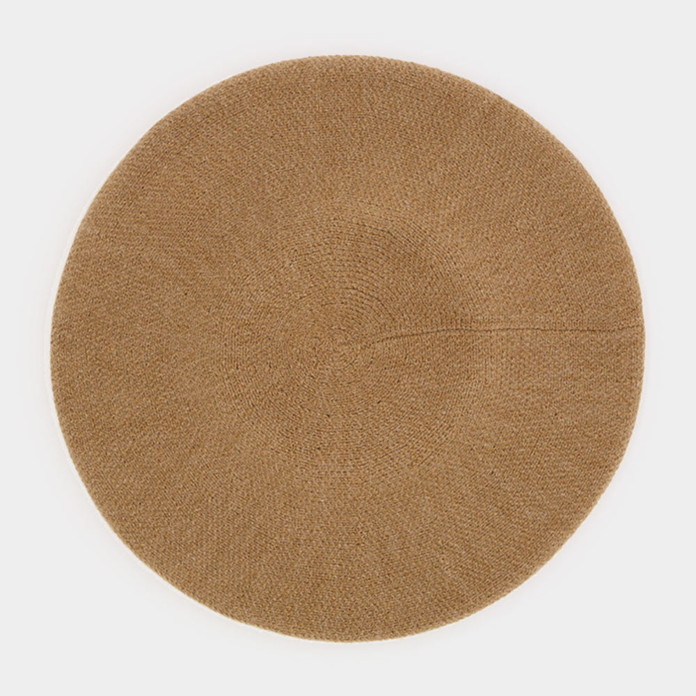 HATEGORY Stretchy Solid Beret Hat