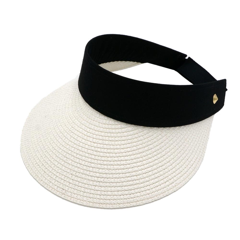 HATEGORY Solid Visor Hat