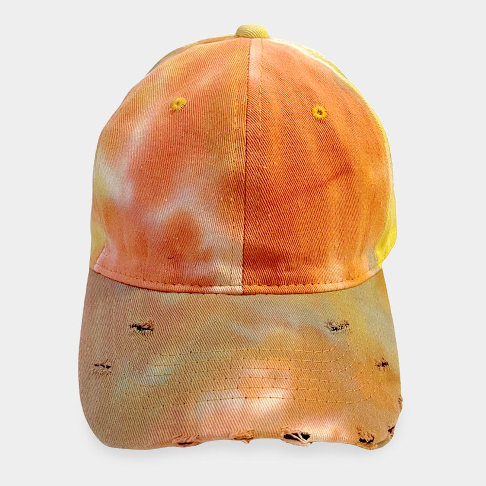 HATEGORY Tie Dye Vintage Baseball Cap