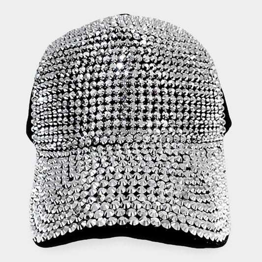 HATEGORY Bling Studded Baseball Cap