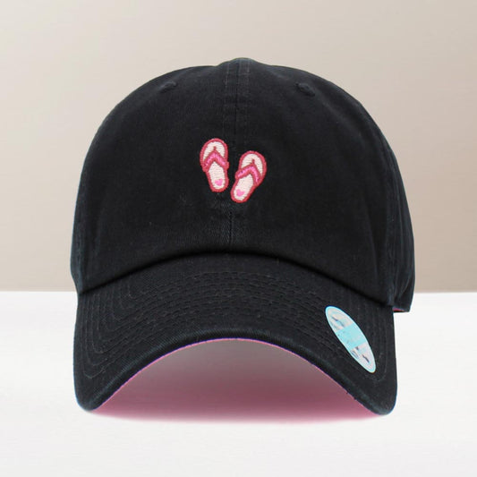HATEGORY Flip Flops Embroidered Baseball Cap