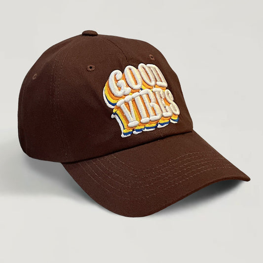 HATEGORY GOOD VIBES Message Baseball Cap