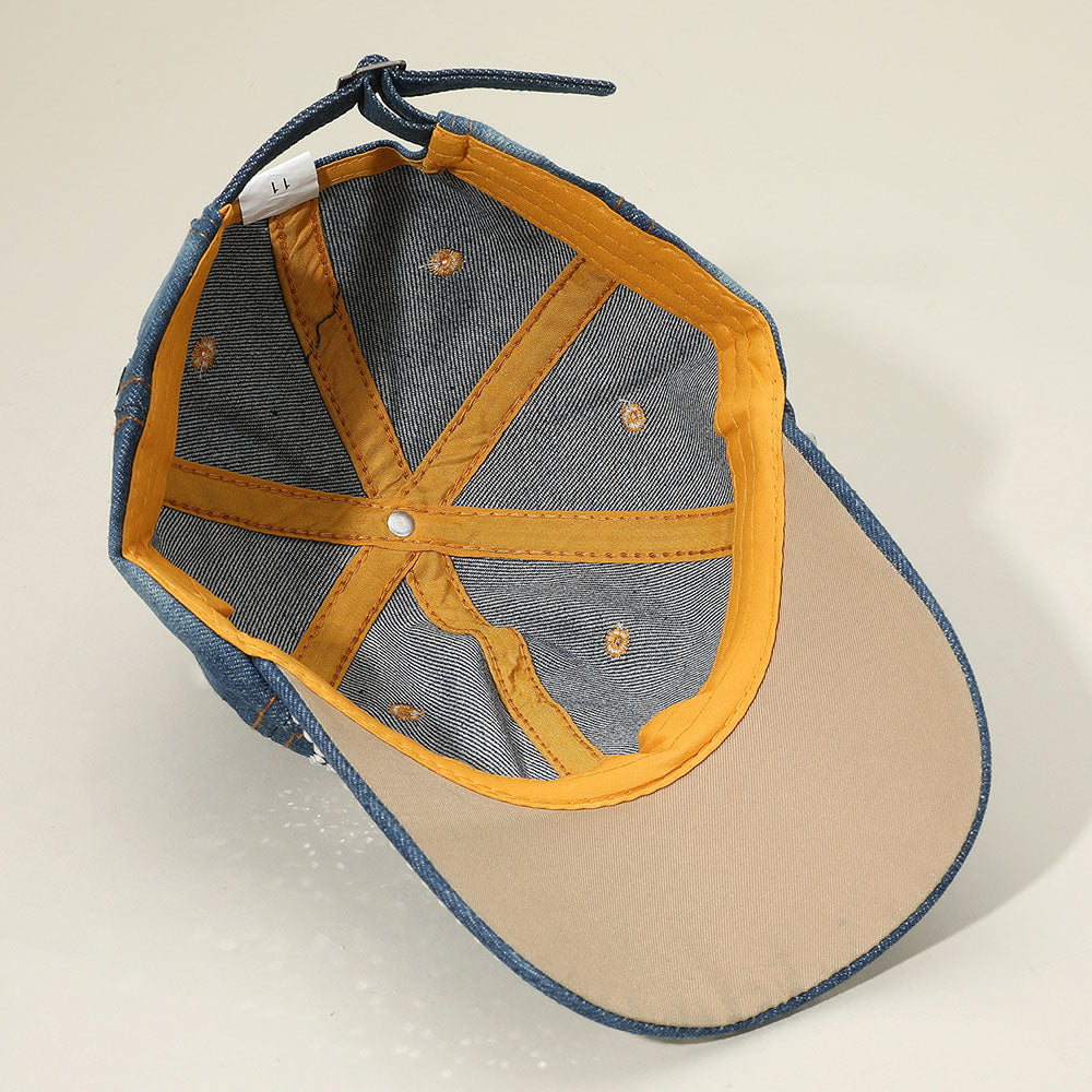 HATEGORY Bling Studded LOVE Message Glam Baseball Cap