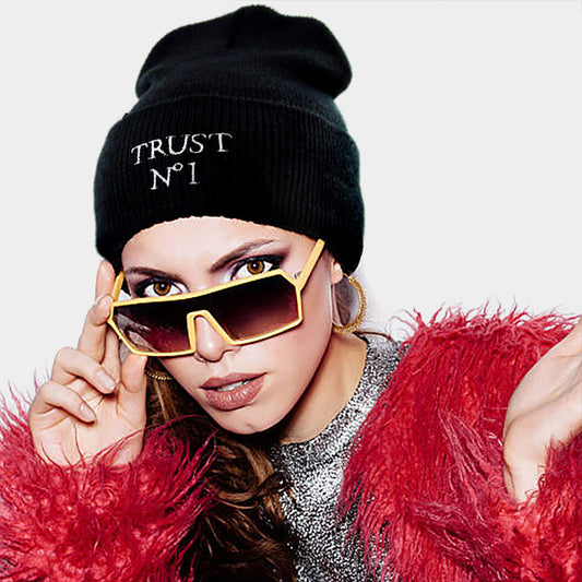 HATEGORY TRUST NO 1 Knit Beanie Hat