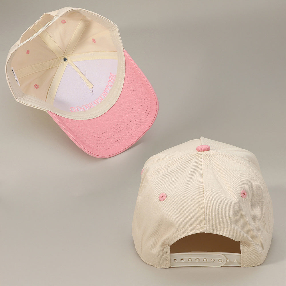 HATEGORY MOTHERHOOD Message Embroidered Baseball Cap