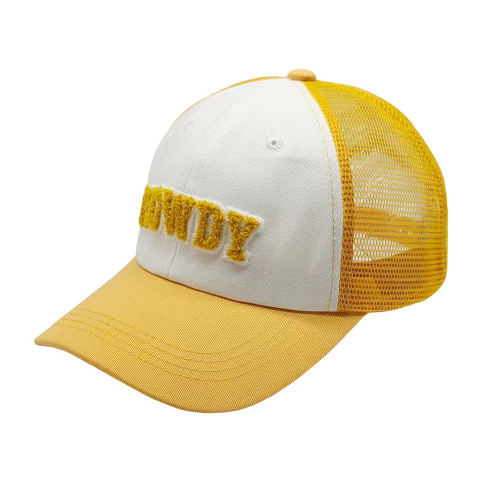 HATEGORY Howdy Message Mesh Back Baseball Cap