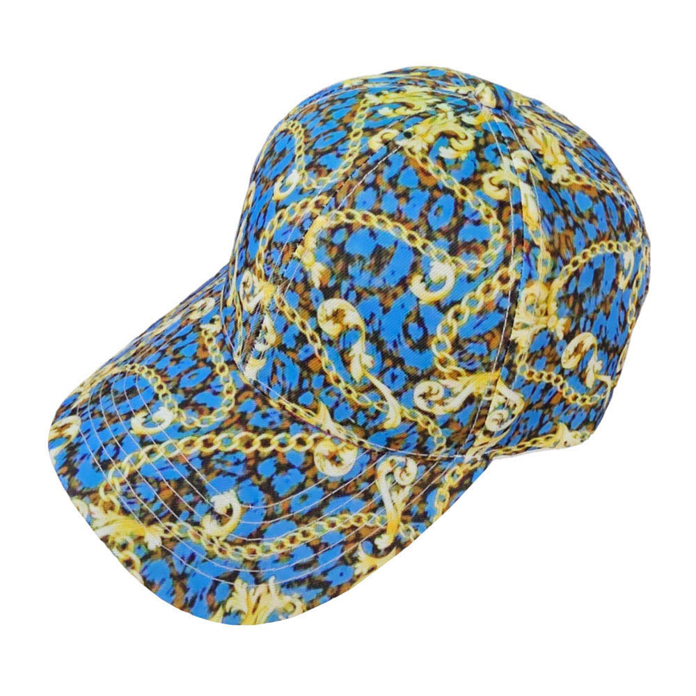 HATEGORY Chain Patterned Baseball Cap
