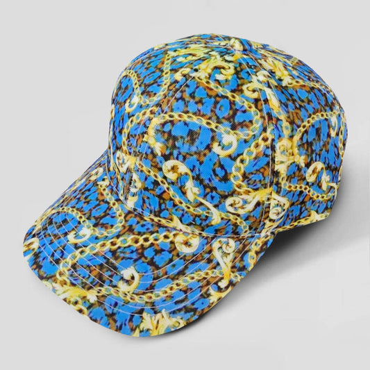 HATEGORY Chain Patterned Baseball Cap