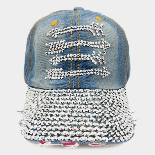 HATEGORY Bling Arrow Baseball Cap