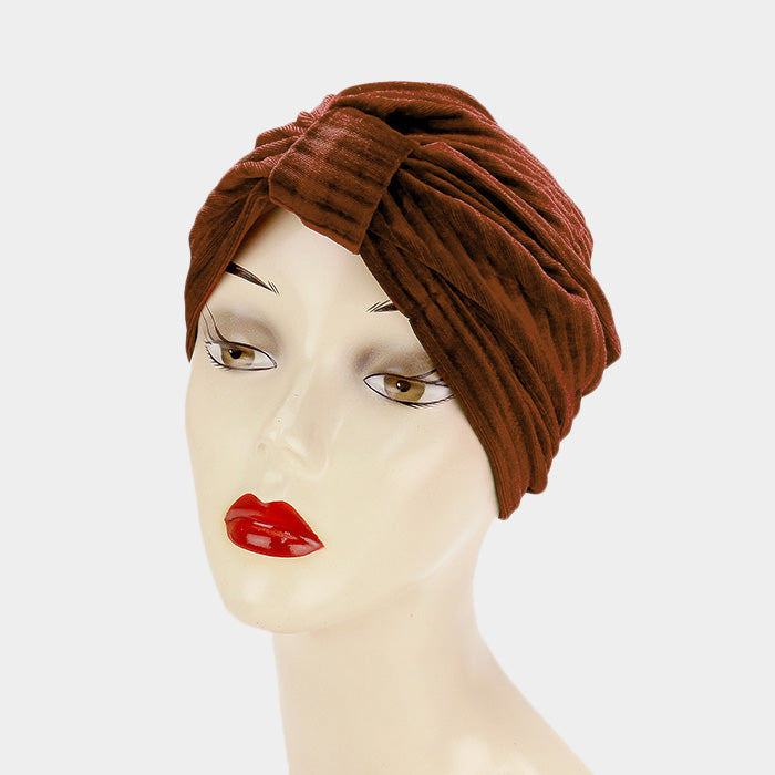 HATEGORY Big knot Turban Beanie