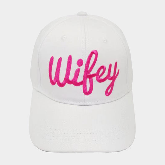 HATEGORY Wifey Message Baseball Cap