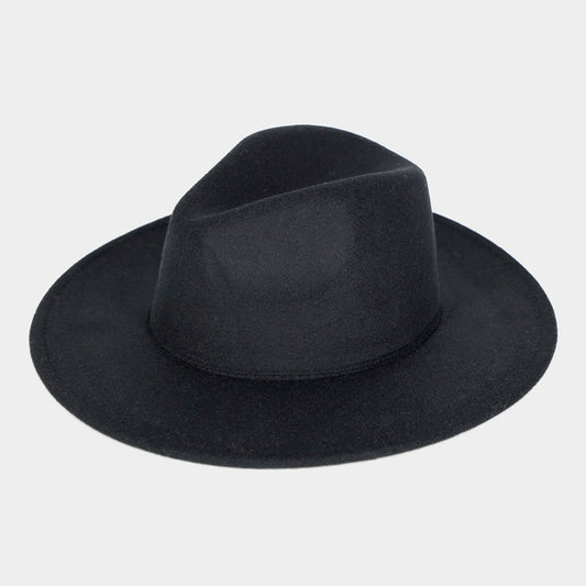 HATEGORY Solid Panama / Fedora Hat