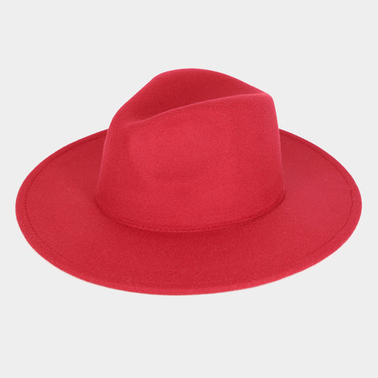 HATEGORY Solid Panama / Fedora Hat