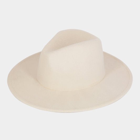 HATEGORY Solid Panama / Fedora Hat
