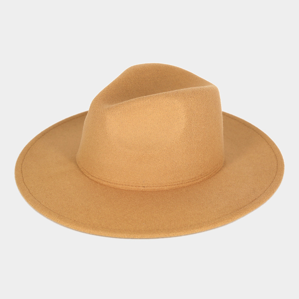 HATEGORY Solid Panama / Fedora Hat