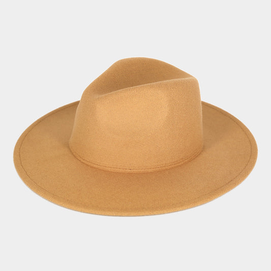 HATEGORY Solid Panama / Fedora Hat