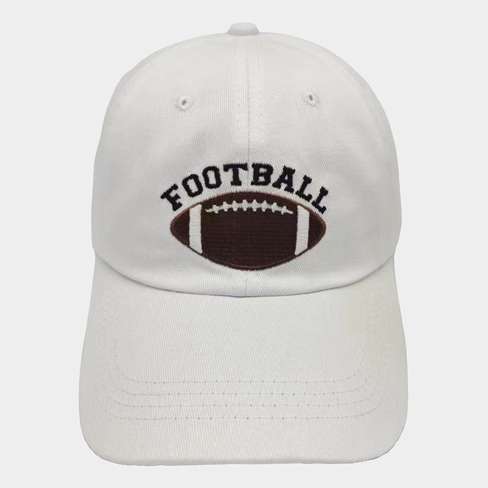 HATEGORY Football Message Baseball Cap