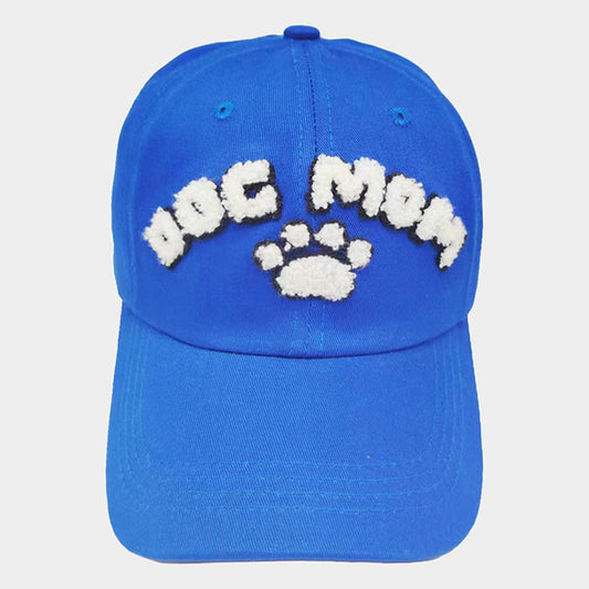 HATEGORY Dog Mom Message Paw Pointed Baseball Cap