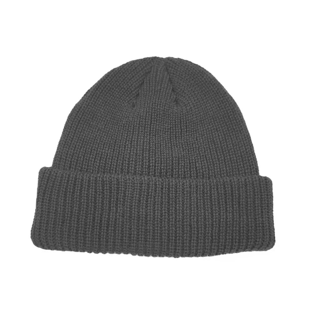 HATEGORY Solid Knit Beanie Hat