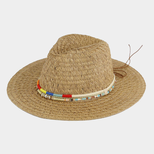 HATEGORY Multi Band Straw Sun Hat