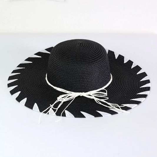 HATEGORY Handmade Edge Detailed Floppy Hat