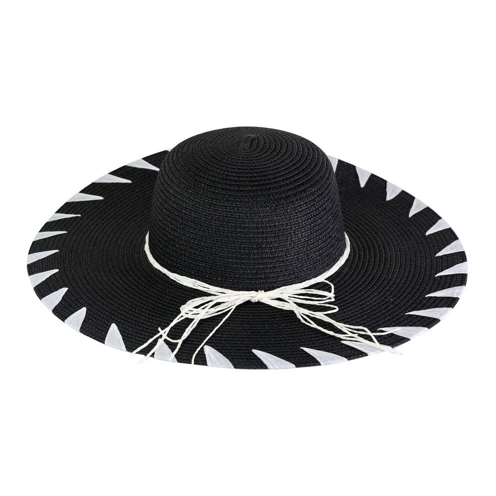 HATEGORY Handmade Edge Detailed Floppy Hat