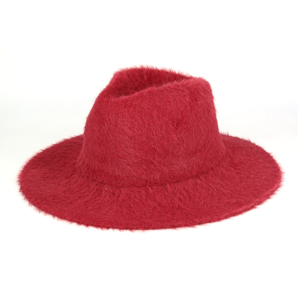 HATEGORY Fuzzy Fedora Hat