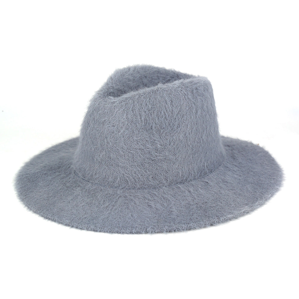 HATEGORY Fuzzy Fedora Hat