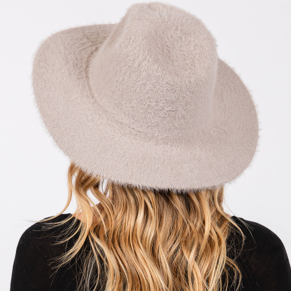 HATEGORY Fuzzy Fedora Hat