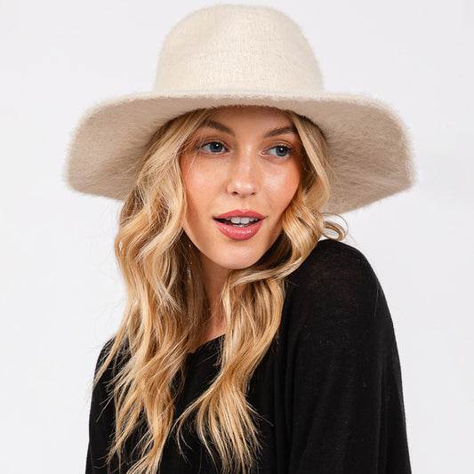 HATEGORY Fuzzy Fedora Hat